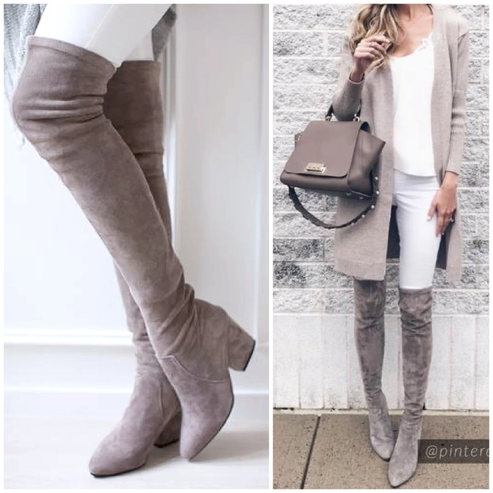 NWOT Goodnight Macaroon Carina OTK Boots 36 (US 6)